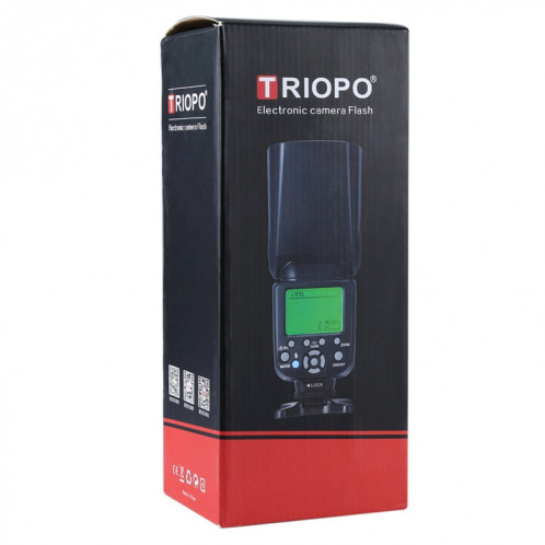 Flash Speedlite Triopo TR-960iii pour appareils photo reflex numériques Canon / Nikon ST0430766-010