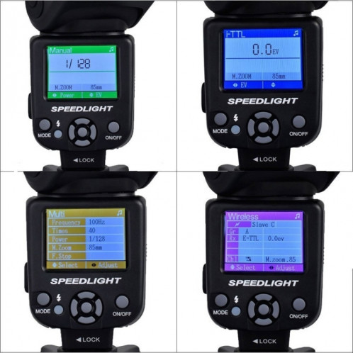 Triopo TR-985 Flash Speedlite TTL haute vitesse pour appareils photo reflex numériques Édition Nikon SH432B661-06