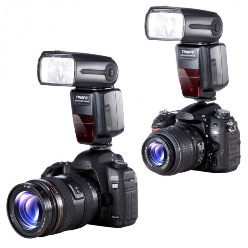 Triopo TR-988 Flash Speedlite universel TTL haute vitesse pour appareils photo reflex numériques Canon et Nikon ST0437608-06