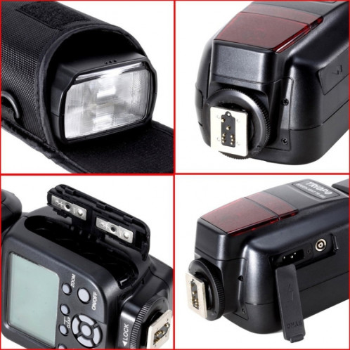Triopo TR-988 Flash Speedlite universel TTL haute vitesse pour appareils photo reflex numériques Canon et Nikon ST0437608-06