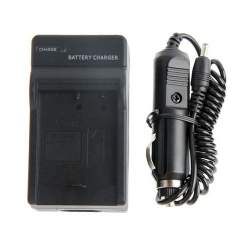 Appareil photo numérique chargeur de voiture pour Casio NP-130 (noir) SH0002985-06