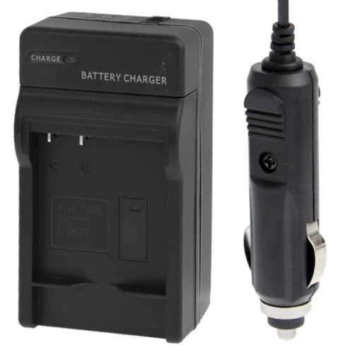 Chargeur de voiture pour appareil photo numérique pour Panasonic BCF10 / BCK7E (Noir) SH00031017-06