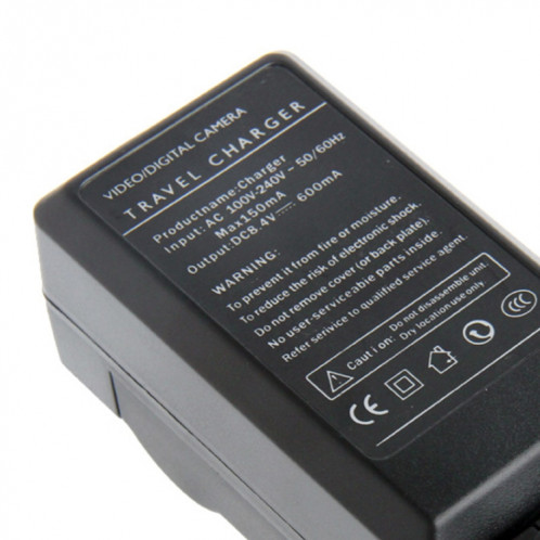 Chargeur de voiture pour appareil photo numérique pour Panasonic BCF10 / BCK7E (Noir) SH00031017-06