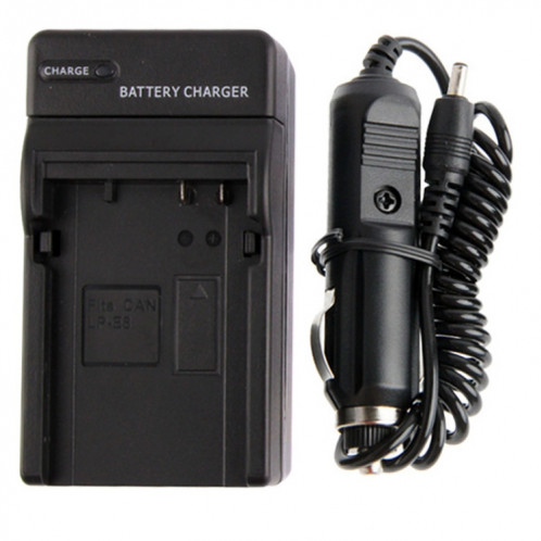 Chargeur de voiture pour appareil photo numérique pour Canon LP-E8 (noir) SH00151025-06