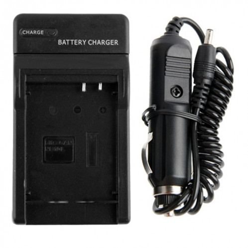 Chargeur de voyage et de voiture pour appareil photo numérique pour Canon NB-10L (noir) SH0017468-06