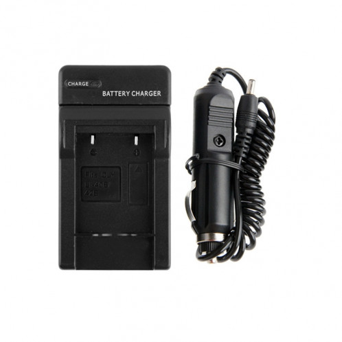 Chargeur de voiture batterie appareil photo numérique pour Olympus Li-40B / Li-42B (Noir) SH00181504-05