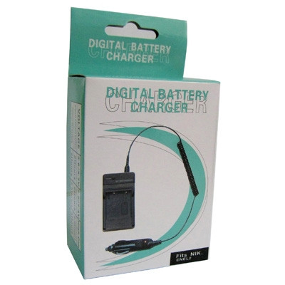 Chargeur de batterie appareil photo numérique pour NIKON ENEL2 (noir) SH0201511-07