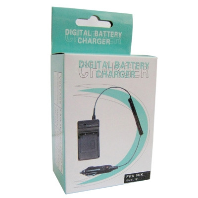 Chargeur de batterie appareil photo numérique pour NIKON ENEL12 (noir) SH0208889-07