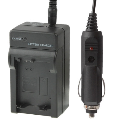 Chargeur de voiture pour appareil photo numérique pour Sony FW50 (noir) SH03161489-08