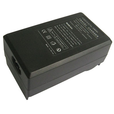 Chargeur de batterie pour appareil photo numérique 2 en 1 pour Panasonic 2E / V11U / 12U22U (Noir) SH0404253-06