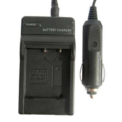 Chargeur de batterie appareil photo numérique pour Panasonic 004E / S004 / BCB7 (noir) SH0410112-06