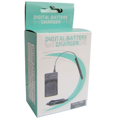 Chargeur de batterie appareil photo numérique pour Panasonic BLB13 (noir) SH04201067-07