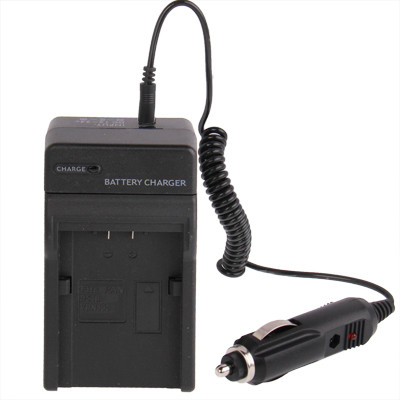 Chargeur de voiture pour appareil photo numérique pour batterie au lithium Panasonic VBN130 / D54S (Noir) SH0425882-08