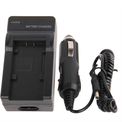 Chargeur de voiture pour appareil photo numérique pour batterie au lithium Panasonic VBN130 / D54S (Noir) SH0425882-08