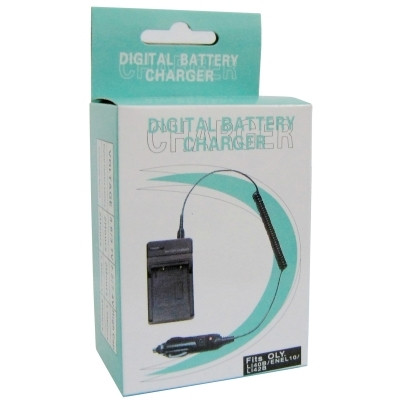 Chargeur de batterie appareil photo numérique pour OLYMPUS Li40B / ENEL10 / Li42B (Noir) SH0505216-07