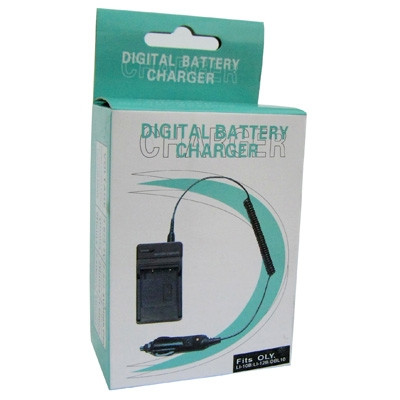 Chargeur de batterie appareil photo numérique pour OLYMPUS Li-10B / Li-12B / DBL10 (Noir) SH0506785-07