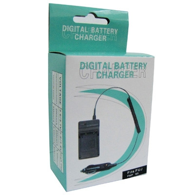 Chargeur de batterie appareil photo numérique pour FUJI FNP50 (noir) SH06021009-07