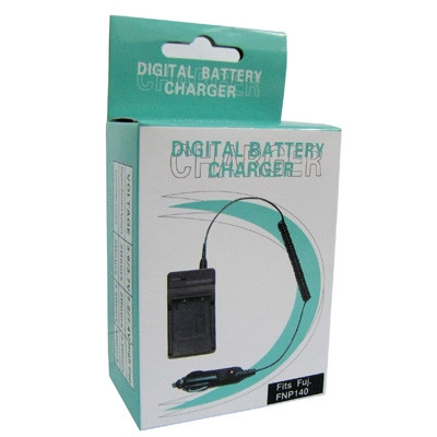 Chargeur de batterie appareil photo numérique pour FUJI FNP140 (noir) SH0604635-07