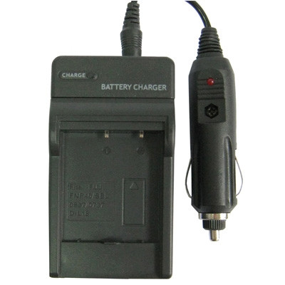 Chargeur de batterie appareil photo numérique pour FUJI FNP40 / SBL0837 / 0737 / D-L18 (Noir) SH060623-07