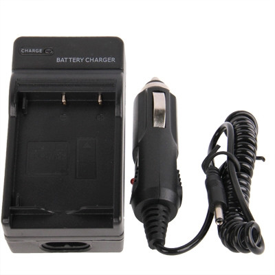 Chargeur de voiture batterie appareil photo numérique pour FUJI FNP-W126 (Noir) SH0609295-08