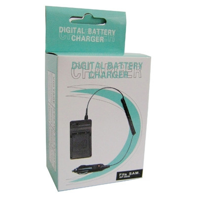 Chargeur de batterie appareil photo numérique pour Samsung BP-80W (noir) SH0706794-07