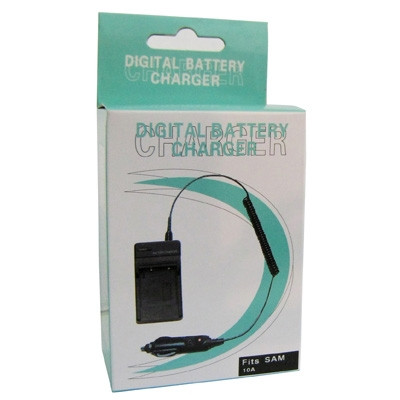 Chargeur de batterie appareil photo numérique pour Samsung SLB-10A, SLB-11A (Noir) SH07121856-07