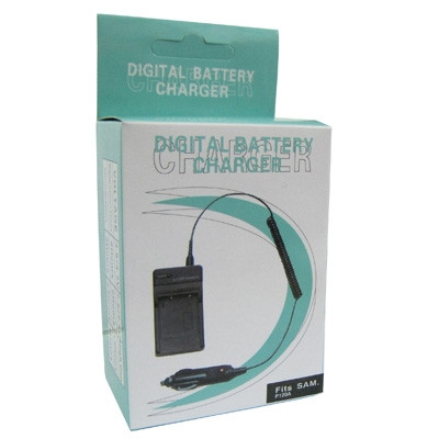 Chargeur de batterie pour appareil photo numérique 2 en 1 pour Samsung P120A, P240A (Noir) SH07131893-07