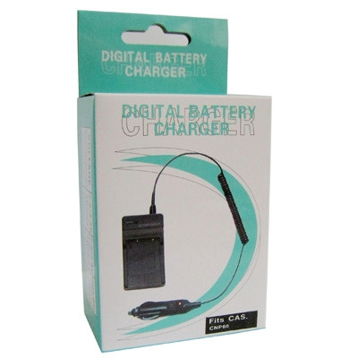 Chargeur de batterie appareil photo numérique pour CASIO CNP-60 (noir) SH0901226-07