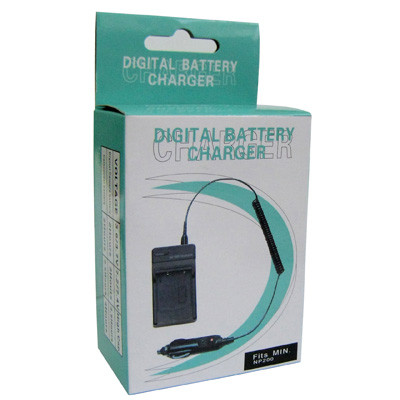 Chargeur de batterie appareil photo numérique pour Konica Minolta NP200 (noir) SH1202157-07