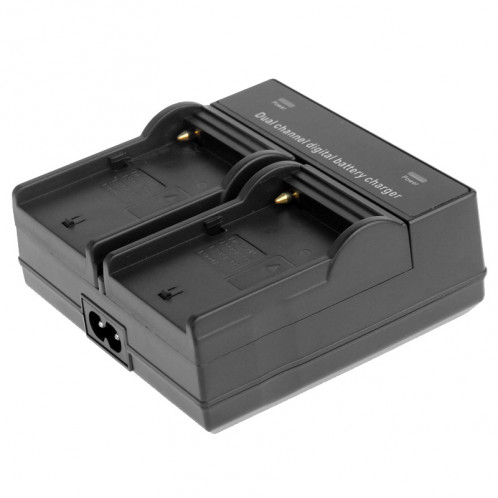 Chargeur de batterie numérique à double canal pour Sony F550 / F730 / F750 / F960 / F960H, prise UE (noir) SH1402894-06