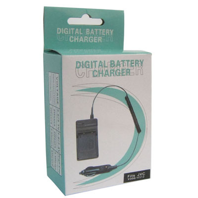 Chargeur de batterie pour appareil photo numérique pour JVC V306 / V312 (noir) SH14041187-07