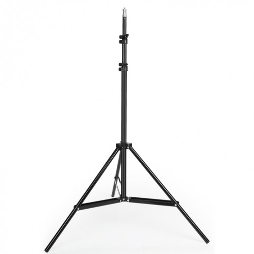 Support d'éclairage en aluminium de photographie professionnelle de 68cm-200cm de hauteur pour la lumière de flash de studio (noir) SH1509645-010