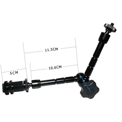 Bras magique articulé de 11 pouces pour moniteur de champ LCD / appareil photo reflex numérique / lampes vidéo (noir) SH15111535-06
