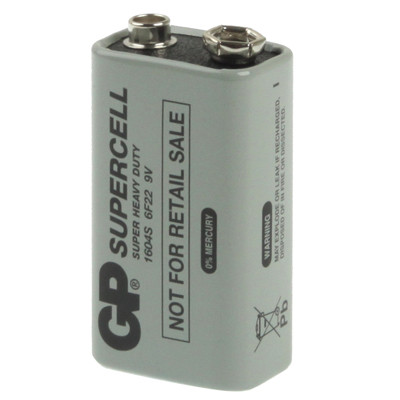 Batterie 9V 6F22 1604D pour appareils photo / jouets / appareils électroniques SH0101345-03