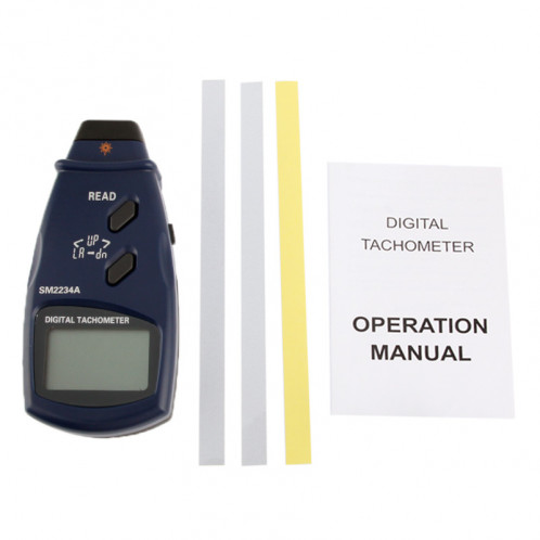 Tachymètre numérique de photo de laser sans contact tachymètre (SM2234A) SH00271437-07