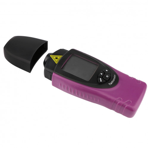 ST8030 Mini Digital Photo Laser Tachymètre Numérique Sans Contact Haute Précision MPU LCD (Violet) SH00281557-07