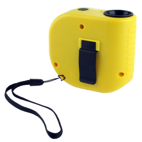 Mesureur de mesure de distance à ultrasons avec pointeur laser, plage: 0,5-18 m (CP-3010) (jaune) SH00301710-08