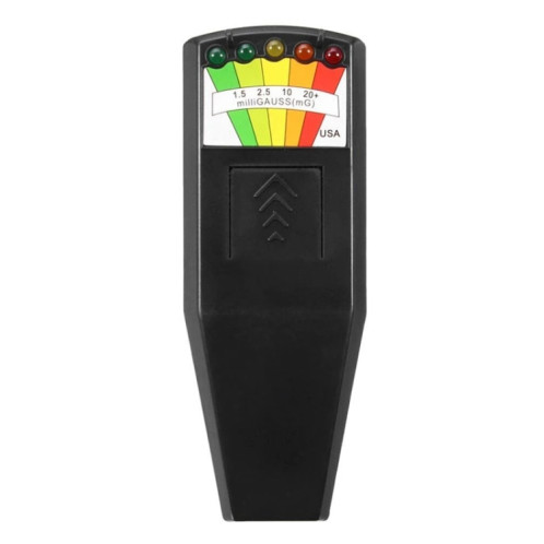 Détecteur de rayonnement électromagnétique à 5 LED Testeur de compteur EMF SH122B252-07