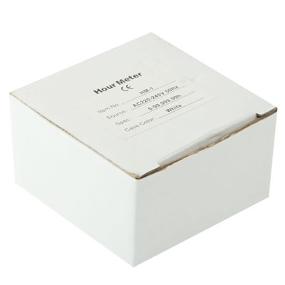 HM-1 Compteur horaire, plage de réglage de l'heure: 0-99,999,99 heures (blanc) SH0141933-06