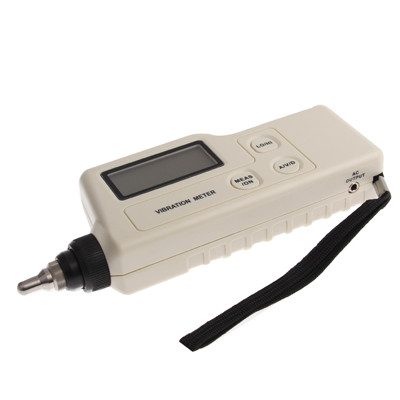 Vibration Meter Digital Tester Analyseur de vibromètre Vitesse d'accélération (GM63A) (Blanc) SH01691926-07