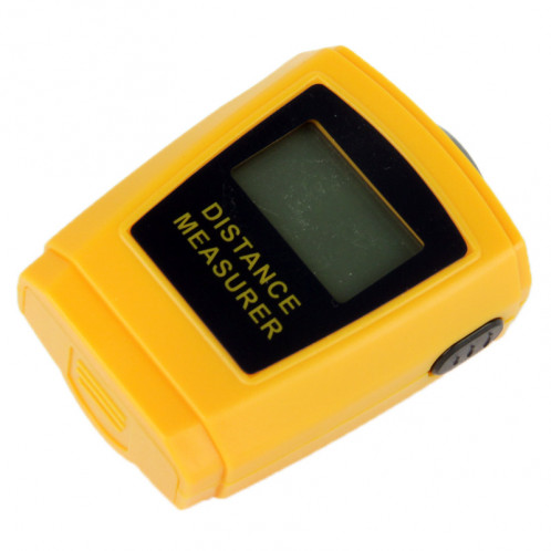 Mini mesureur de distance à ultrasons avec pointeur laser (orange) SH0202804-08