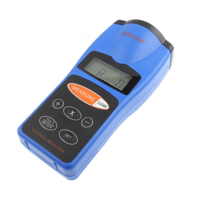 Outil de mesure de distance à LED par point laser à ultrasons (bleu) SH0217237-08