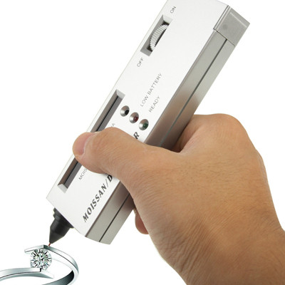 Portable Moissanite / Diamond Tester, Batterie DC 9V (Argent) SH0701575-07