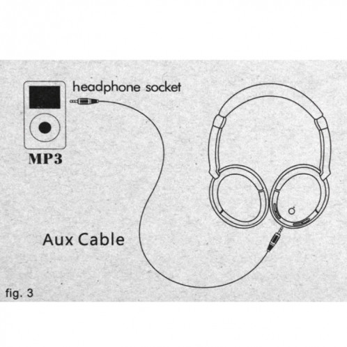 Casque de musique sans fil KST-900ST 2.4GHZ avec volume de contrôle, prise en charge de la radio FM / AUX / MP3 SH1346305-013