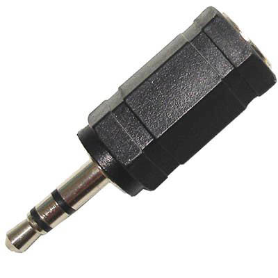 3.5 Adaptateur mâle à 2.5 femelle (noir) S3-301578-03