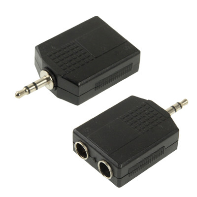 Adaptateur audio 3,5 mm mâle à 2,35 mm femelle (noir) S3-3101484-04