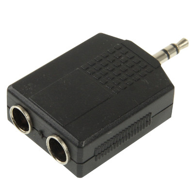 Adaptateur audio 3,5 mm mâle à 2,35 mm femelle (noir) S3-3101484-04