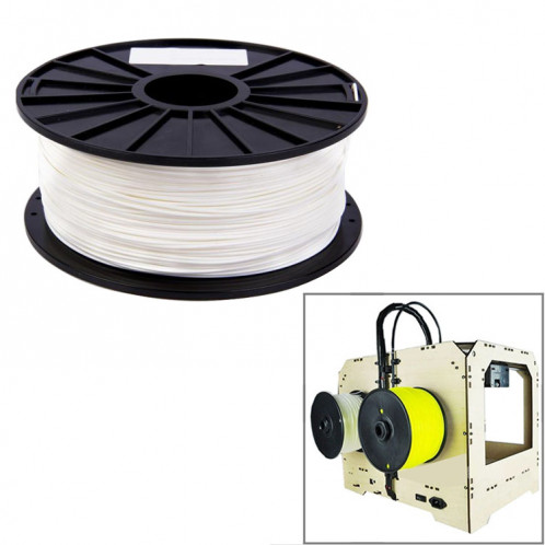 Filament pour imprimante 3D PLA 1,75 mm (blanc) SH025W1553-04