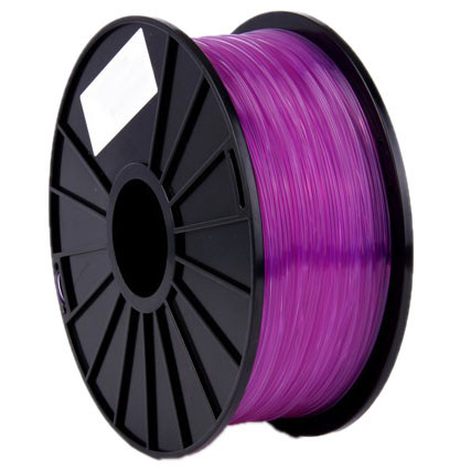 Filaments d'imprimante 3D transparents PLA 1,75 mm (violet) SH026P167-04