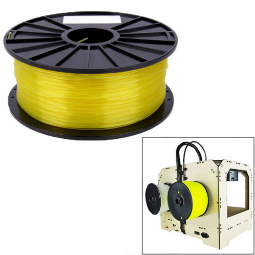 Imprimantes 3D transparentes PLA 1,75 mm (Jaune) SH026Y799-04